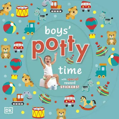 Boys Potty Time Board Book